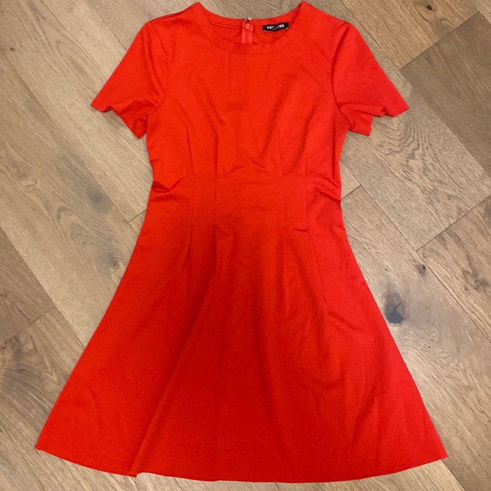 Express a-line pleated dress